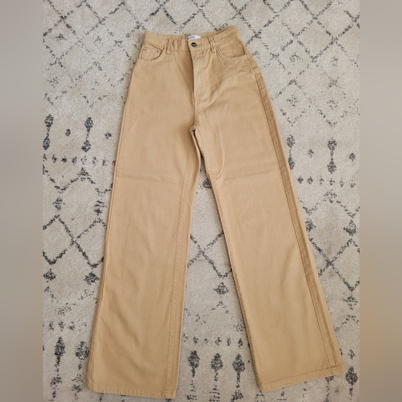 Bershka Wide Leg Jeans Size 4 - Picture 1 of 3